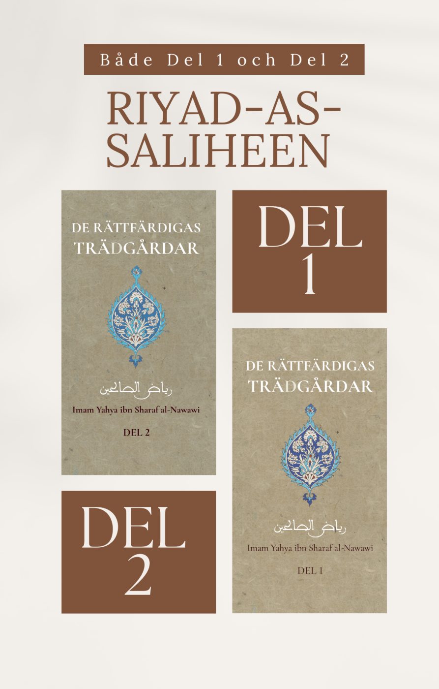 De rättfärdigas trädgårdar (Del 1 & 2) – Imam al-Nawawi, Zamzam bokförlag AB